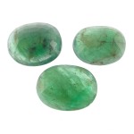 Green Emerald – 13.81 Carats (Ratti-15.26 ) Panna ~ 3 Pcs Seller Pack